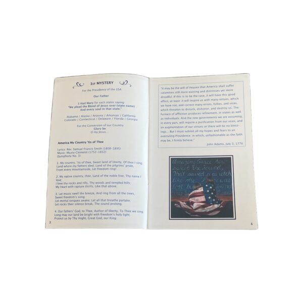 The Patriotic Rosary Booklet
