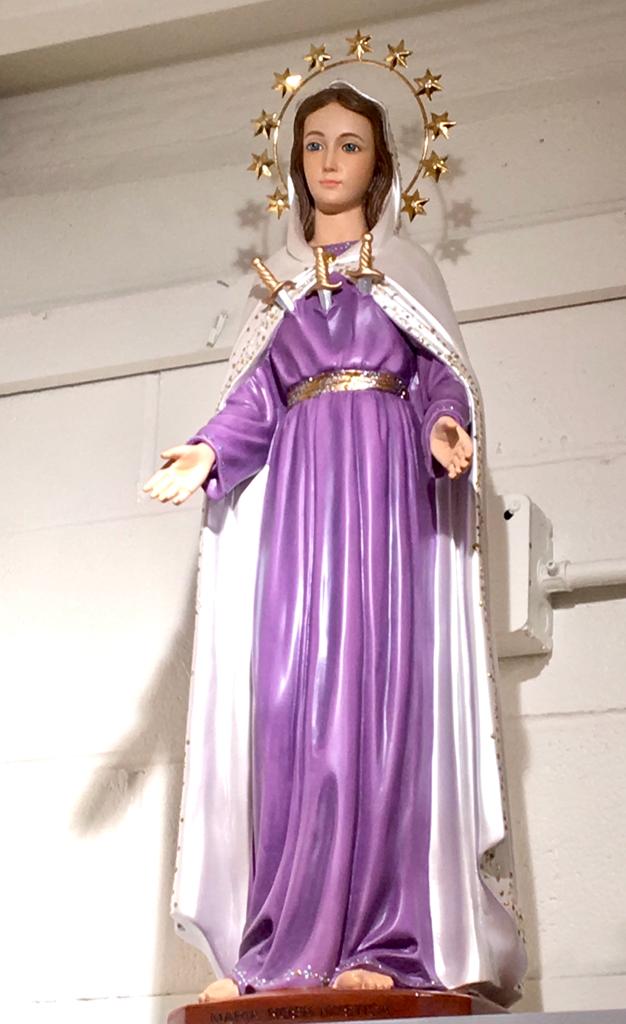 Our Lady of Rosa Mystica Statue 24