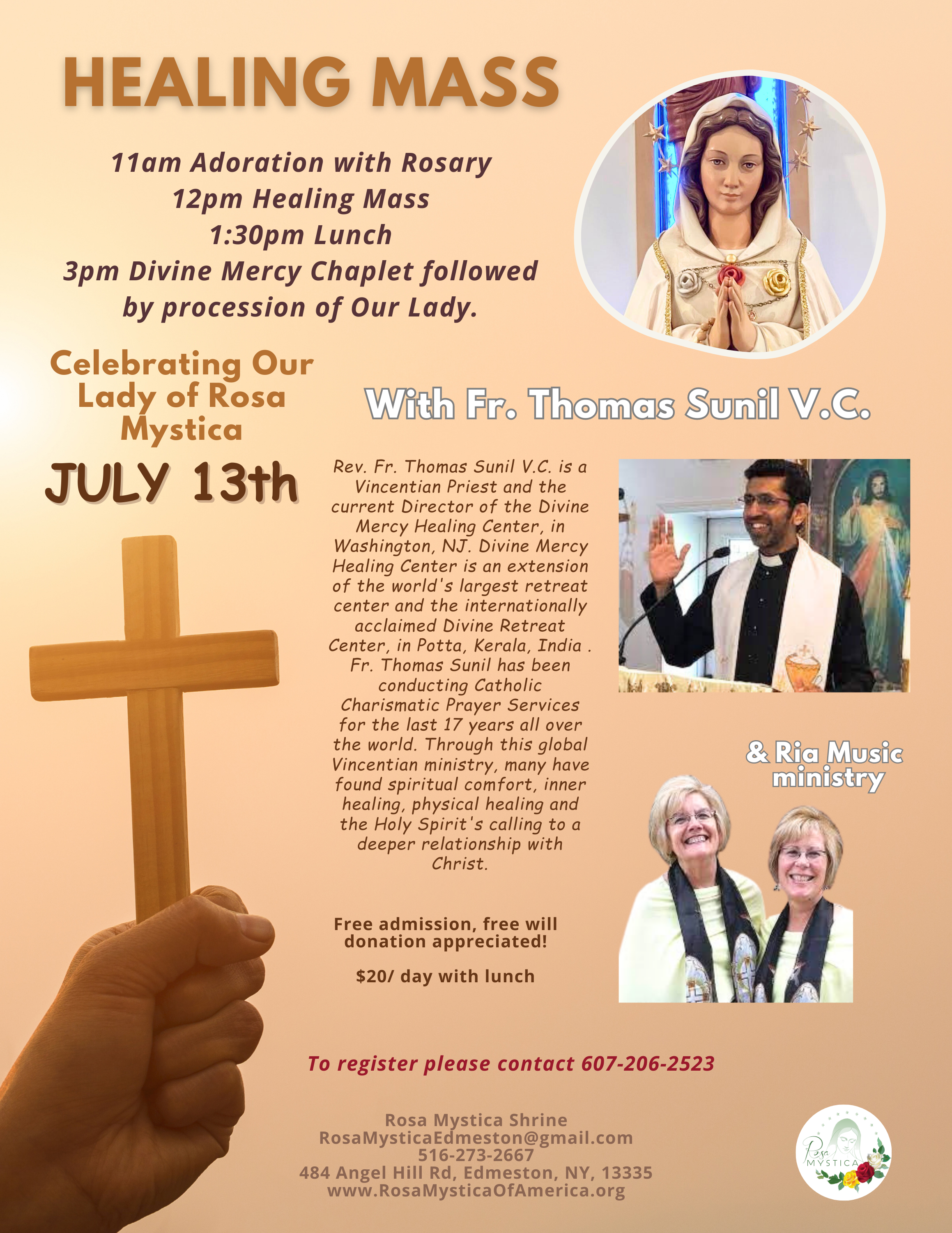 July 132023 Fr Sunil Healing Mass 2